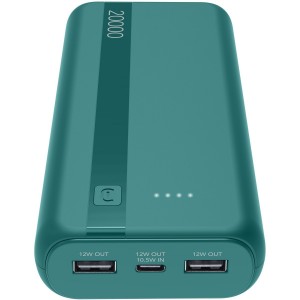 Draagbare lader Essential 20000mAh, 2x USB-A, 1x USB-C, blauw