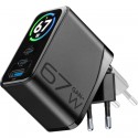 PowerView IQ, reislader 67W, 2x USB-C + 1x USB-A, zwart