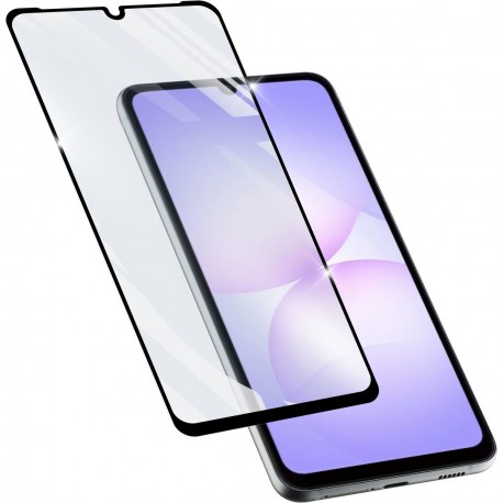 Samsung Galaxy A07 4G, screen protector Impact Glass Capsule gehard glas, zwart
