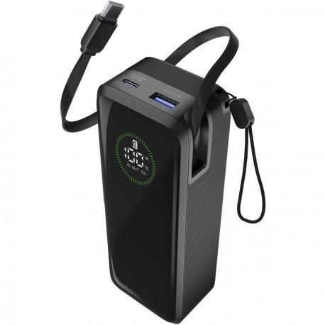 Powerbank Roller 20000mAh 65W, black