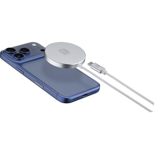 Mag Pad chargeur magnétique sans fil Qi2.2 25W, gris