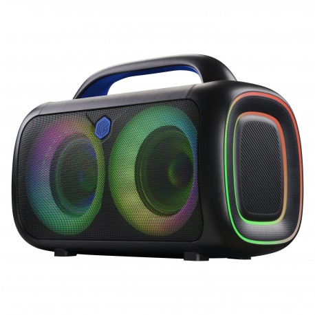 Sound Box 80s, 80W Bluetooth speaker RGB, zwart
