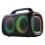 Sound Box 80s, 80W Bluetooth speaker RGB, zwart