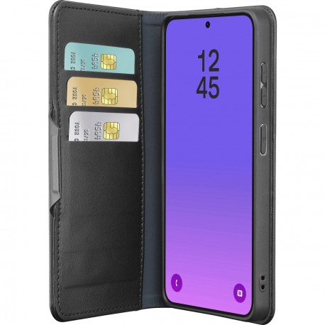 Samsung Galaxy A57, hoesje Book Agenda, zwart
