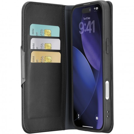 iPhone 18 Pro Max, case Book Agenda, black