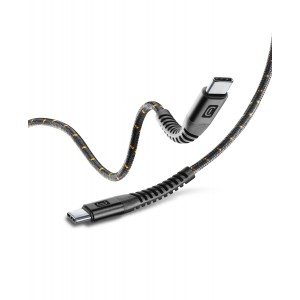 Strong kabel USB-C to USB-C 100W 200cm, Ultra resistent, zwart