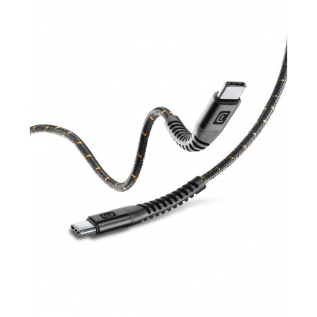 Strong kabel USB-C to USB-C 100W 200cm, Ultra resistent, zwart