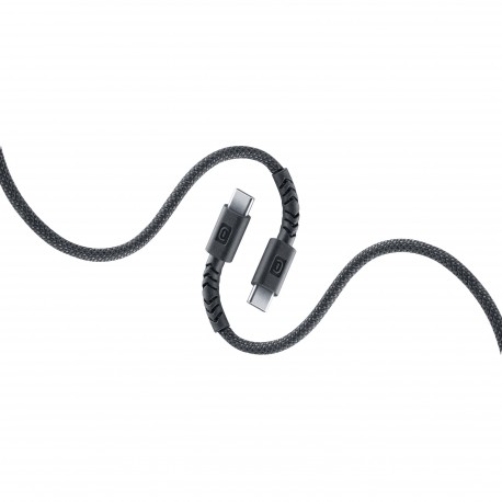Flexi, Cable USB-C to USC-C 60W 150cm, black
