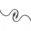 Flexi, kabel USB-A naar USB-C 15W 150cm, black