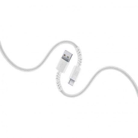 Flexi, c&acirc;ble USB-A vers USB-C 15W 150cm, blanc