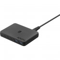 Power Lite Desk Station, 100W charger 4x USB-C + 2x USB-A, black