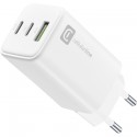Charger Multipower Trio 65W, 2x USB-C + 1x USB-A, white