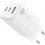 Chargeur Multipower Trio 65W, 2x USB-C + 1x USB-A, blanc